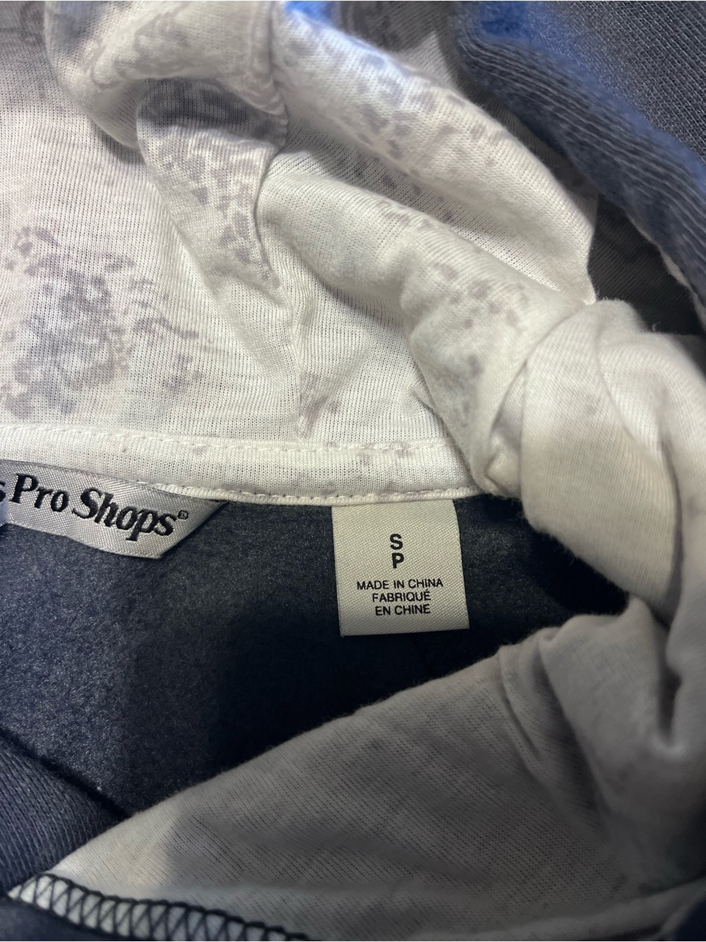 Bass Pro Shops navy  blue Pullover Hoodie with Teal Accents - Picture 6 of 7